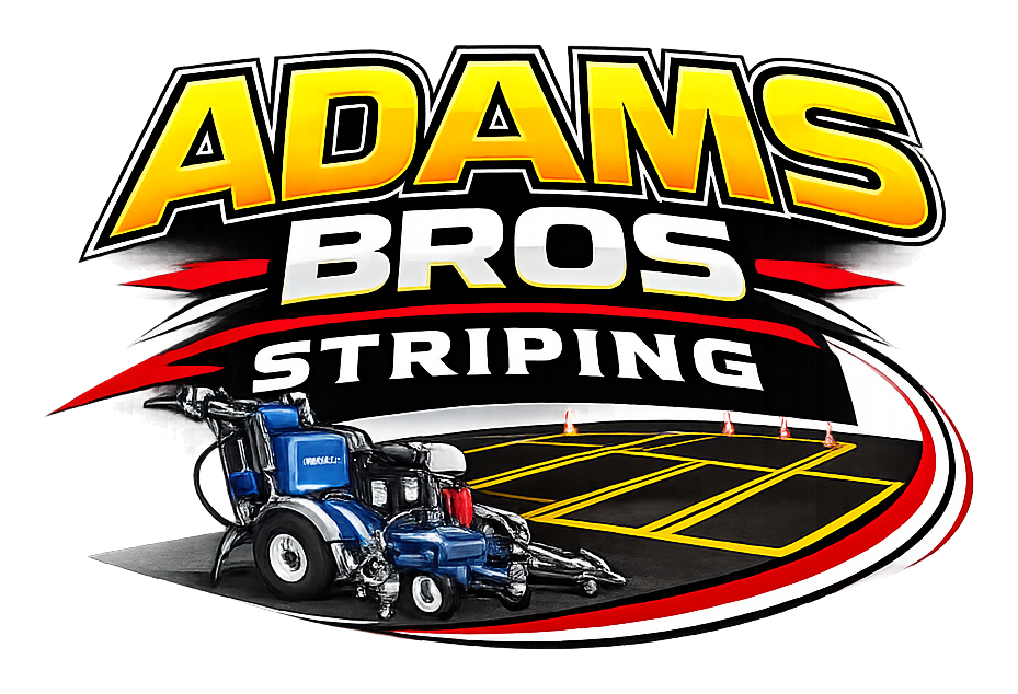 Adams Bros Striping logo